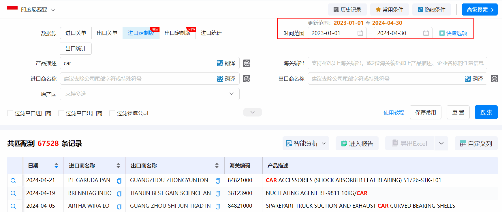 海关数据平台,海关数据,海关数据给予商