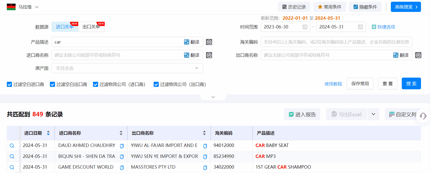 马拉维海关数据,海关数据,Ebpay海关数据 马拉维海关数据,海关数据,Ebpay海关数据